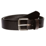 1 3/8" (34mm) Snap On Standard Plain Top Leather Jean Belt