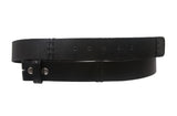 1 1/2 Inch Wide Snap On Oil Tanned Leather Belt Strap