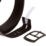 1 1/2" Snap on Tiny Circle Studded Genuine Leather Belt
