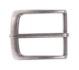1 1/2" (38 mm) Single Prong Rectangular Solid Brass Belt Buckle