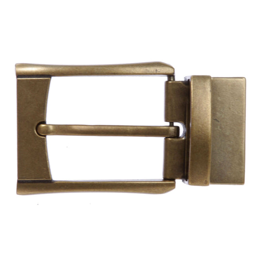 Alloy Reversible Clamp Belt Buckle, Single Prong Leather Belt Buckle  Replacement Gold