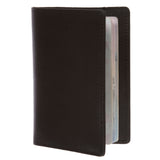 100% Soft Leather Passport Cover - Plain Leather Holder Slim Sleeve Case