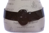 2 1/4" Women's Wide Contour Patent Leather Belt
