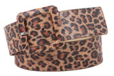 1 7/8" Wide Ladies Leopard Print Fashion Belt