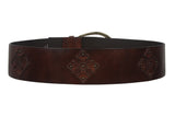 70mm Fashion Contour Leather Belt