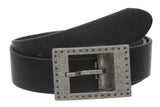 1 1/2" Clamp On Rectangular Single Prong Buckle with Free Belt Strap