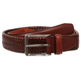 Men's Comfort Stretch Braided Leather Belt