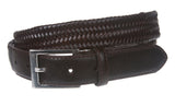 Men's Comfort Stretch Braided Leather Belt