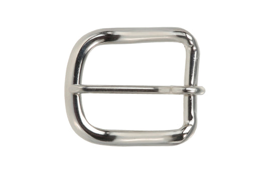 1 1/4 Inch Single Prong Round Belt Buckle
