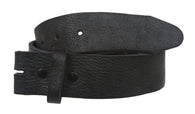 Snap On Soft Vintage Retro Pebble Print Genuine Leather Belt Strap