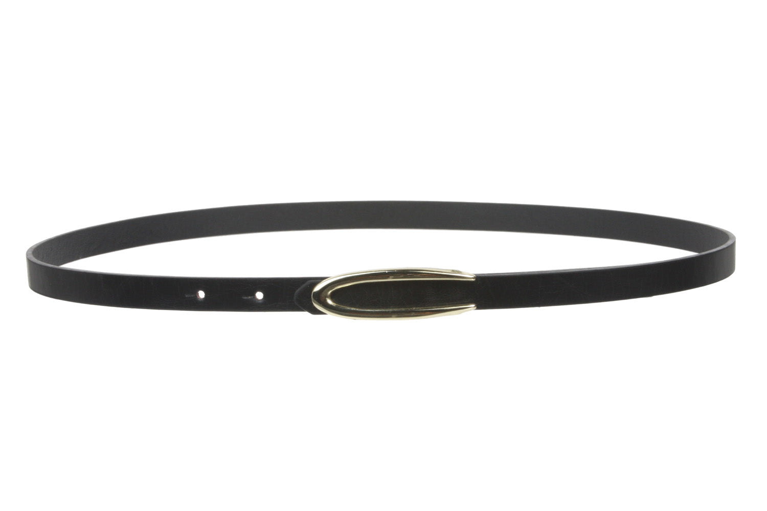1/2" Skinny Faux Leather Fashion Belt Size: One-
