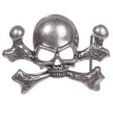 Skull and Cross Bone Pirate Belt Buckle